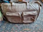 Cowboysbag laptoptas, Ophalen of Verzenden, Gebruikt, Bruin, Minder dan 35 cm