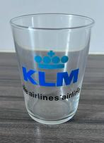 KLM klein glaasje ongeveer 8cm hoog, Verzamelen, Glas en Borrelglaasjes, Ophalen of Verzenden, Zo goed als nieuw, Overige typen