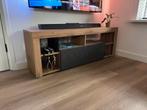 TV Meubel - Hout look met opbergruimte, Huis en Inrichting, Ophalen, Kunststof, 100 tot 150 cm, 150 tot 200 cm
