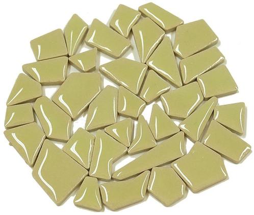 Flip keramische mix mini mozaïek à 65 gram lime groen, Hobby en Vrije tijd, Knutselen, Nieuw, Materiaal, Ophalen of Verzenden