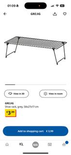 Ikea GREJIG x2, Ophalen, Overige typen, Minder dan 160 cm, 190 cm of minder