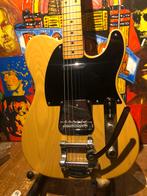 Squier by Fender JV Telecaster Butterscoth Blond “Bigsby “, Muziek en Instrumenten, Verzenden, Gebruikt, Solid body, Fender