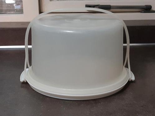 Tupperware vintage taartdoos 17 cm ! Extra Hoog, Huis en Inrichting, Keuken | Tupperware, Gebruikt, Ophalen of Verzenden