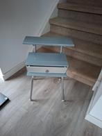 Wim Rietveld Auping Nachtkastje Jaren 50, Minder dan 55 cm, Gebruikt, Metaal of Aluminium, Mid-Century Modern