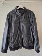 ARMA lederen jas (maat L), Ophalen, Maat 52/54 (L), Blauw, Arma