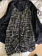 Zwart wit jurkje met jasje maat m van Save the queen, Kleding | Dames, Maat 38/40 (M), Zwart, Ophalen of Verzenden, Zo goed als nieuw