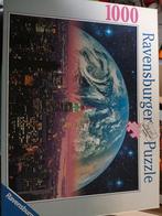 Ravensburger Puzzel - Aarde en Stad - 1000 stukjes, Ophalen, 500 t/m 1500 stukjes, Zo goed als nieuw, Legpuzzel