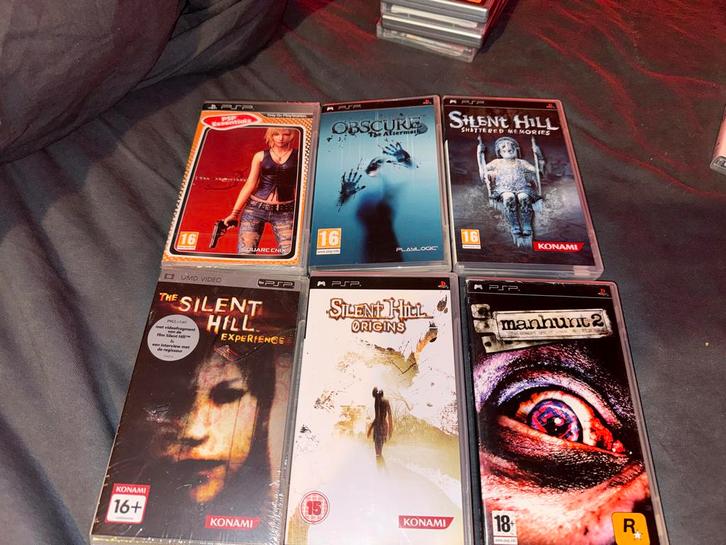 Psp Horror games, Spelcomputers en Games, Games | Sony PlayStation Portable, Zo goed als nieuw, Overige genres, 1 speler, Vanaf 18 jaar