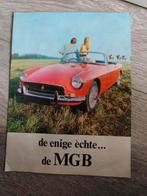 Mgb folder, Boeken, Ophalen of Verzenden, Zo goed als nieuw
