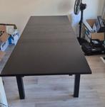 Uitschuifbare  eettafel ikea tot 8 a 10.personen TEAB, Huis en Inrichting, Tafels | Eettafels, Ophalen, Gebruikt, 200 cm of meer