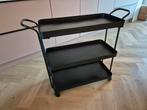 Zwarte trolley met 3 etages, Ophalen, Gebruikt