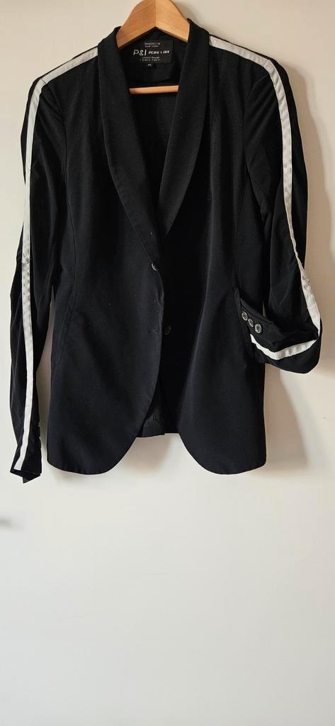 Penn and Ink jasje, zwart, maat 40, Kleding | Dames, Broeken en Pantalons, Zo goed als nieuw, Maat 38/40 (M), Zwart, Ophalen of Verzenden