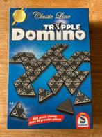 Schmidt - Tripple Domino (voor 1-4 spelers, 6+ jaar) zgan, Een of twee spelers, Ophalen of Verzenden, Zo goed als nieuw, Schmidt
