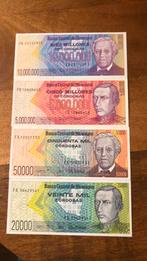 Bankbiljettenset Nicaragua complete serie 1990 unc, Verzenden, Midden-Amerika
