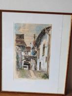 Jan den Hengst Originele pastel tek Ascona, Ophalen