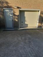Hormann garagedeur met aparte loopdeur, Ophalen, Kunststof, Gebruikt, Garagedeur