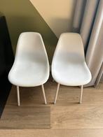 Twee witte kinderstoeltjes, Huis en Inrichting, Stoelen, Ophalen, Zo goed als nieuw, Wit, Twee
