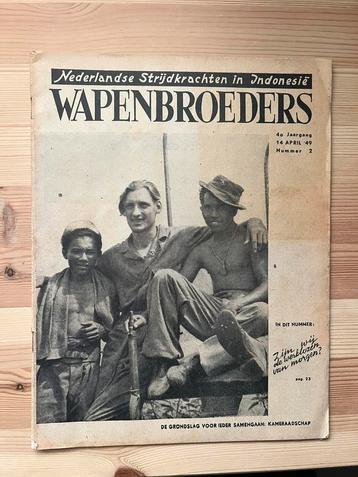 Set van 12 tijdschriften “wapenbroeders” 1947-1949 beschikbaar voor biedingen