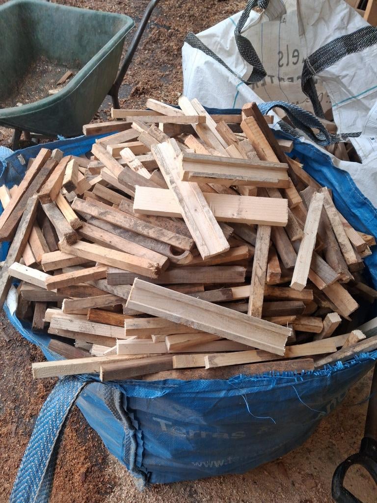 0.5 m3 vuren stookhout, Tuin en Terras, Haardhout, Minder dan 3 m³, Ophalen