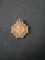 Vintage Medaille met Atleet, Antiek en Kunst, Ophalen of Verzenden