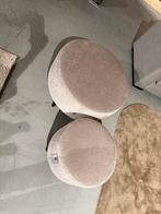 Luxe Bocx Interior Poefjes - Santorini Beige, Rond, Nieuw, Ophalen of Verzenden, 75 tot 100 cm