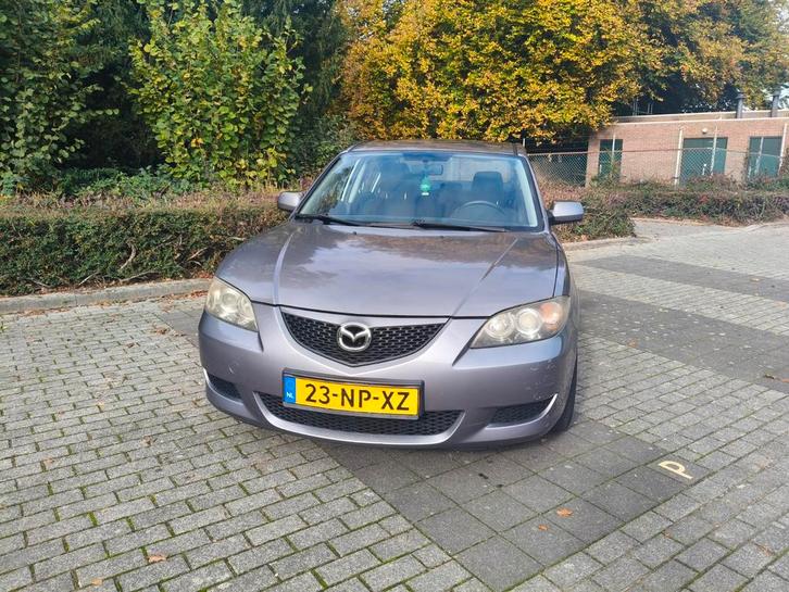 Mazda 3 1.6 Sedan 2004 Grijs, Auto's, Mazda, Particulier, ABS, Benzine, Euro 4, C, Sedan, Handgeschakeld, Origineel Nederlands