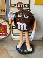 Zeldzaam bruine M&M display, Ophalen of Verzenden, Zo goed als nieuw, Reclamebord
