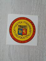 sticker Gemeente Maasbree zelfstandig, Verzamelen, Stickers, Verzenden, Zo goed als nieuw, Overige typen