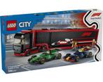 LEGO City F1 truck met RB20 en AMR24 F1 auto's 60445, Ophalen of Verzenden, Nieuw, Complete set, Lego