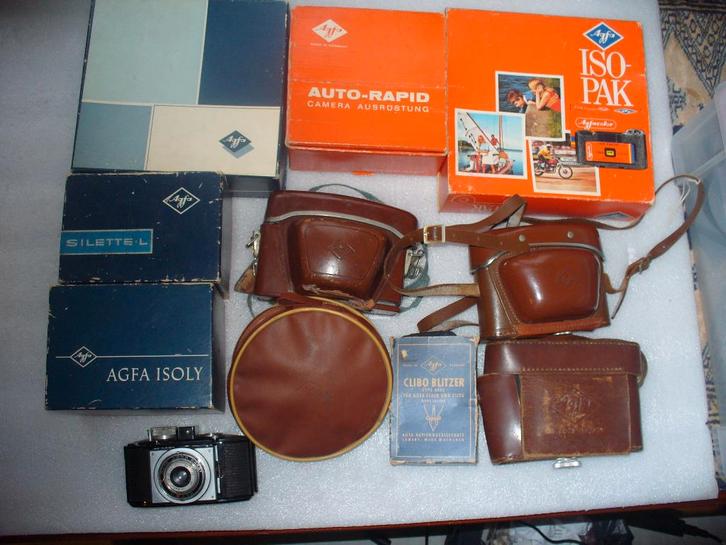 8 Agfa camera`s voor de liefhebber, Verzamelen, Fotografica en Filmapparatuur, Fototoestel, Ophalen of Verzenden