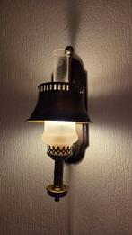 wandlamp, Ophalen, Zo goed als nieuw, Glas, Wandlamp met antieke uitstraling