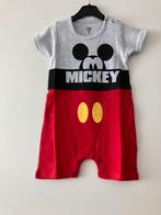 Nieuw rompertje / boxpakje Mickey Mouse Disney maat 80 grijs, Kinderen en Baby's, Babykleding | Maat 80, Nieuw, Ophalen of Verzenden