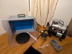 Complete airbrushset van Fengda, Ophalen, Zo goed als nieuw, 1:32 tot 1:50, Overige merken