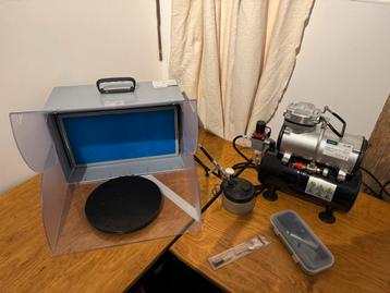 Complete airbrushset van Fengda beschikbaar voor biedingen