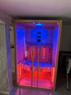 2-Persoons Infrarood Sauna - Ruby 2200W - Wegens Verhuizing, Ophalen, Zo goed als nieuw, Infrarood, Complete sauna