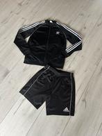 Zwarte Adidas set, maat 164., Kinderen en Baby's, Kinderkleding | Maat 164, Adidas, Gebruikt, Sport- of Zwemkleding, Ophalen of Verzenden