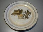 wandbord hand made in Rhodes by Kinoys in 24 K gold, Ophalen of Verzenden