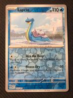 Lapras Reverse Holo 016/091 Paldean Fates - Packfresh, Verzenden, Zo goed als nieuw, Losse kaart