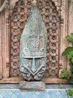 Balinees groot houtsnijwerk masker handwerk Indonesie 90 cm, Verburgt Vintage, Nieuw, Ophalen of Verzenden, https://verburgtvintage.nl/#contact
