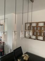 Moderne hanglamp eettafel, Ophalen, 50 tot 75 cm, Industrieel modern, Zo goed als nieuw