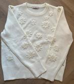 Studio Anneloes Trui XL - Off-white met Bloemen, Kleding | Dames, Truien en Vesten, Ophalen of Verzenden, Nieuw, Maat 46/48 (XL) of groter