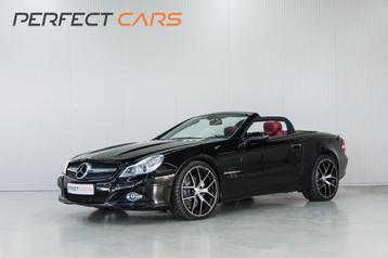 Mercedes-Benz SL-klasse 350, rood leer automaat, hard top, Y beschikbaar voor biedingen