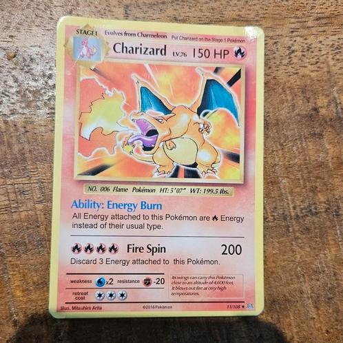 **Charizard Pokémonkaart - XY Evolutions - 150 HP**, Verzamelen, Speelkaarten, Jokers en Kwartetten, Zo goed als nieuw, Speelkaart(en)