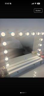 Bright beauty spiegel, Ophalen of Verzenden, Zo goed als nieuw, Rechthoekig, Minder dan 100 cm