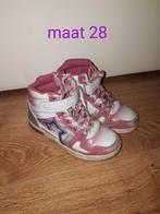 Wit roze gympen schoenen maat 28 meisje, Gebruikt, Meisje, Schoenen, Ophalen of Verzenden