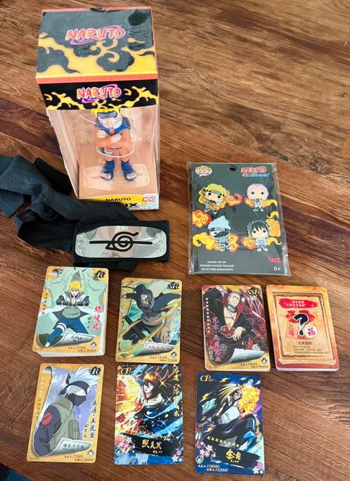 Diverse Naruto items, Hobby en Vrije tijd, Verzamelkaartspellen | Overige, Zo goed als nieuw, Meerdere kaarten, Ophalen of Verzenden