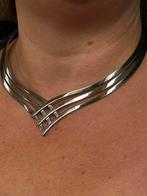 Zilver 925 ketting en armband set, Ophalen of Verzenden, Zo goed als nieuw, Zilver, Zilver