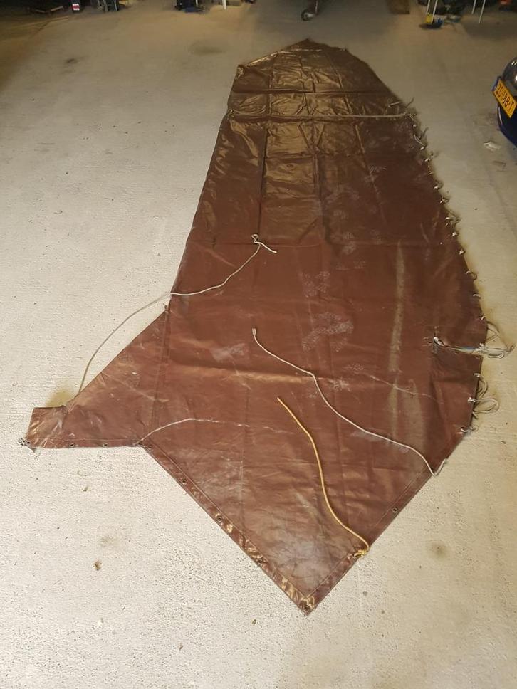 PVC dektent/winterzeil., Watersport en Boten, Zeilen en Zeiltoebehoren, Zo goed als nieuw, Minder dan 15 m², Ophalen of Verzenden