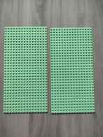 2 Lego bouwplaten grondplaten mintgroen 16x42, Ophalen of Verzenden, Zo goed als nieuw
