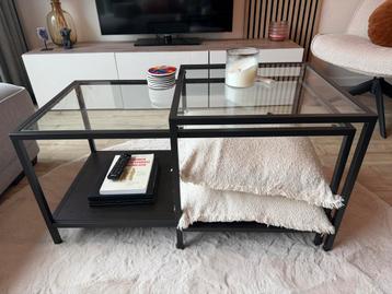 VITTSJÖ salon tafel zwart